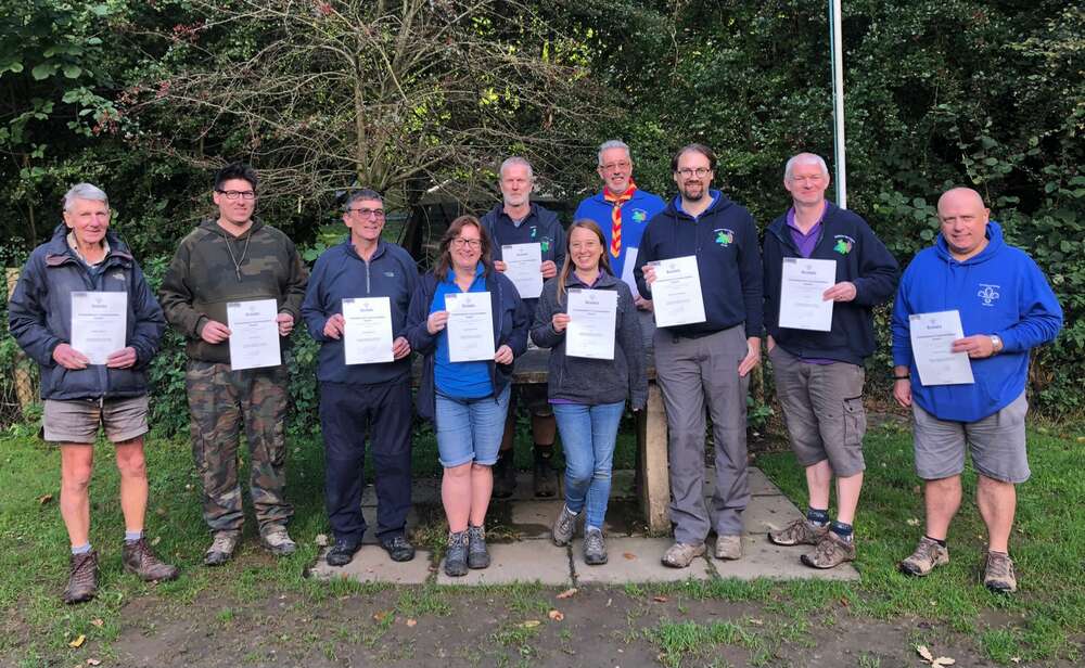 Scout District Camp Awards!